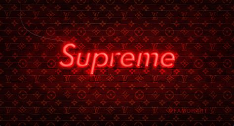 lv supreme wallpaper